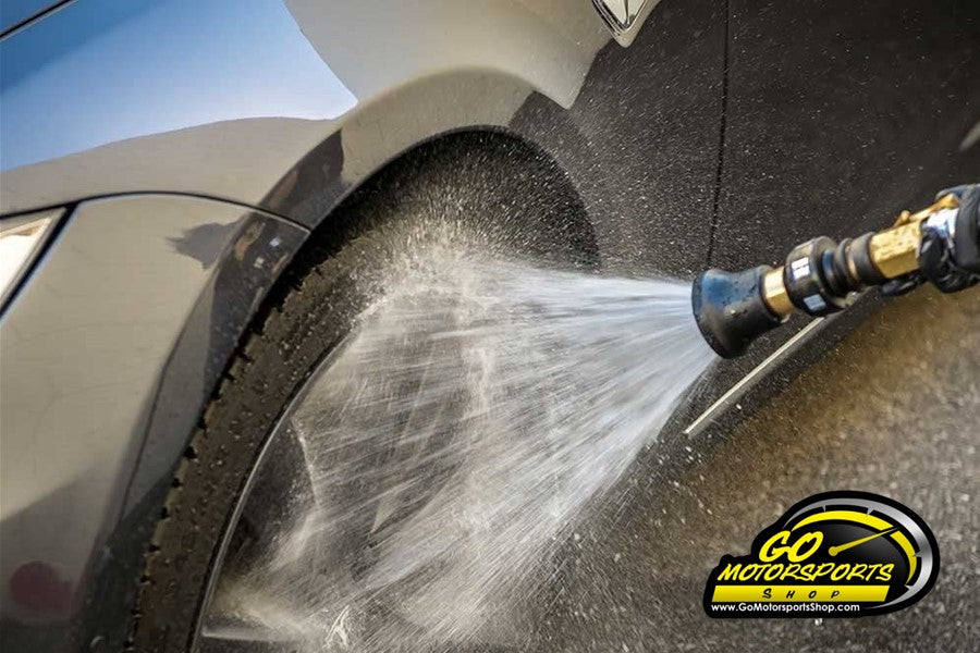 Car wash with hose stock image. Image of foam, nozzle - 150830941