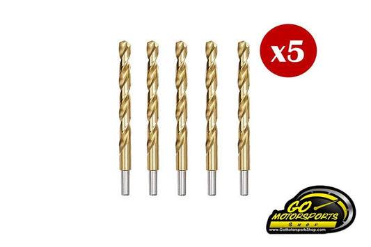 13/32" Drill Bits for 3/8 Lead Weight Bolts (5 Pack) - GO Motorsports Shop