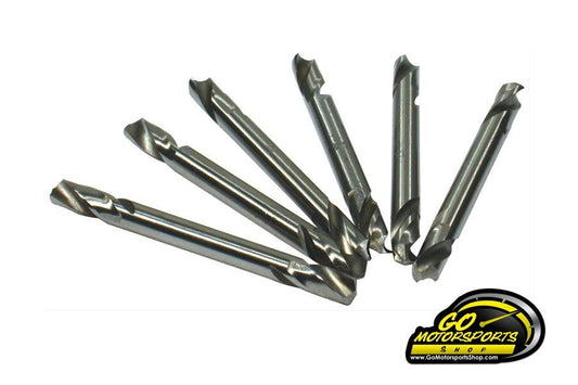 3/16 Rivet Drill Bits, Double Ended (6 Pack) - GO Motorsports Shop