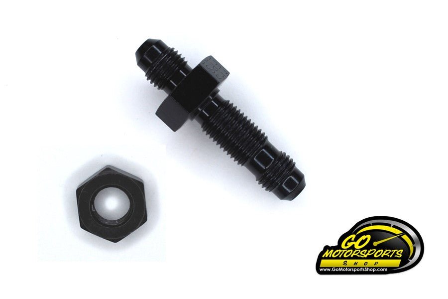  - 3AN Straight Flare Bulkhead Fitting & Nut - GO Motorsports Shop