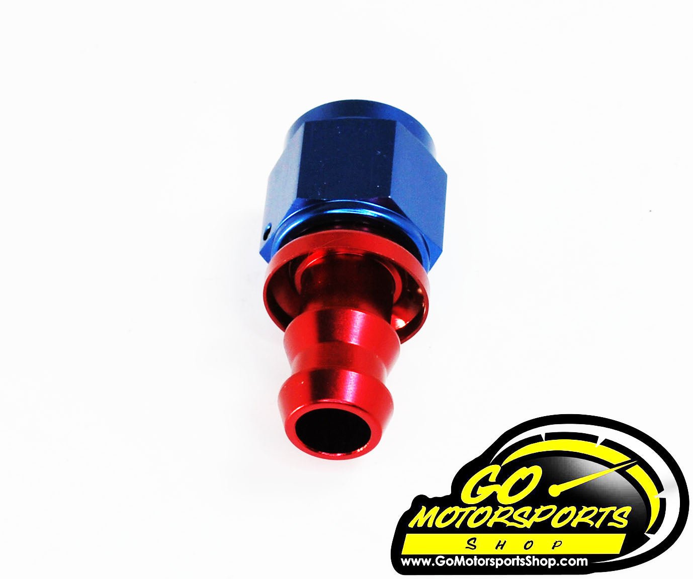  - 6AN Straight Pushlock Fitting | FZ09/MT09 Catch Can Line Fitting - GO Motorsports Shop