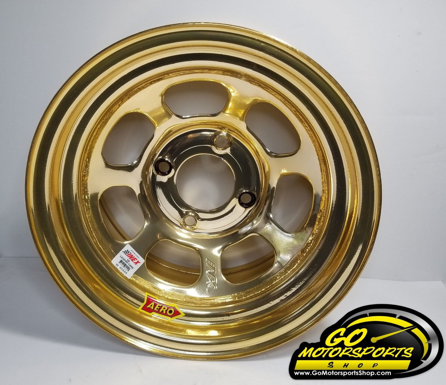 Aero 13lb INEX Wheel Colored Chrome | Legend Car - GO Motorsports Shop