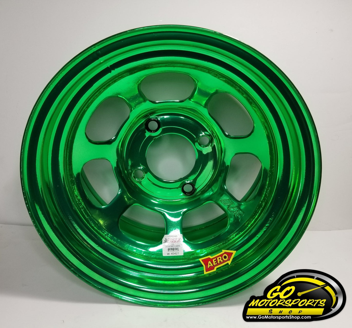 Aero 13lb INEX Wheel Colored Chrome | Legend Car - GO Motorsports Shop