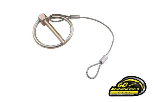 Allstar Hood Pin Flip - Over Clip with Lanyard 6in - GO Motorsports Shop