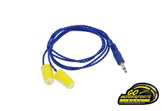 AlphaBud Foam Ear Bud Speakers with 1/8" Mono Plug - GO Motorsports Shop