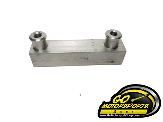 Aluminum Inlet Block for Aluminum Brake Master Cylinder | Legend Car - GO Motorsports Shop