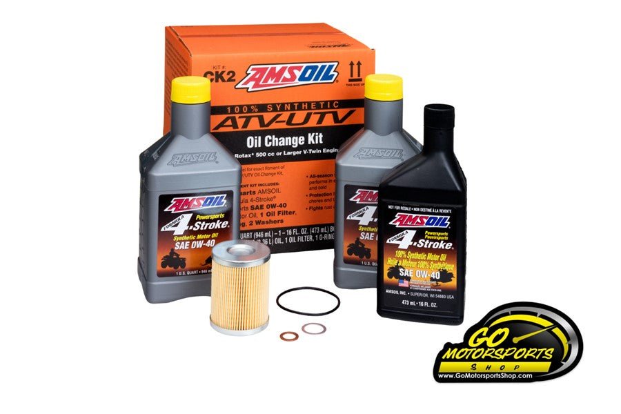 Amsoil ATV/UTV Oil Change Kits - Can - AM (Ck 1, Ck 2, Ck 3) - GO Motorsports Shop