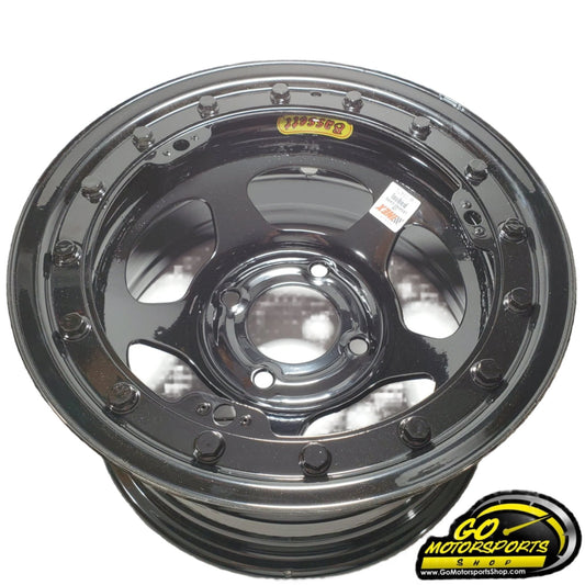 Beadlock Bassett INEX Wheel Black | Legend Car - GO Motorsports Shop