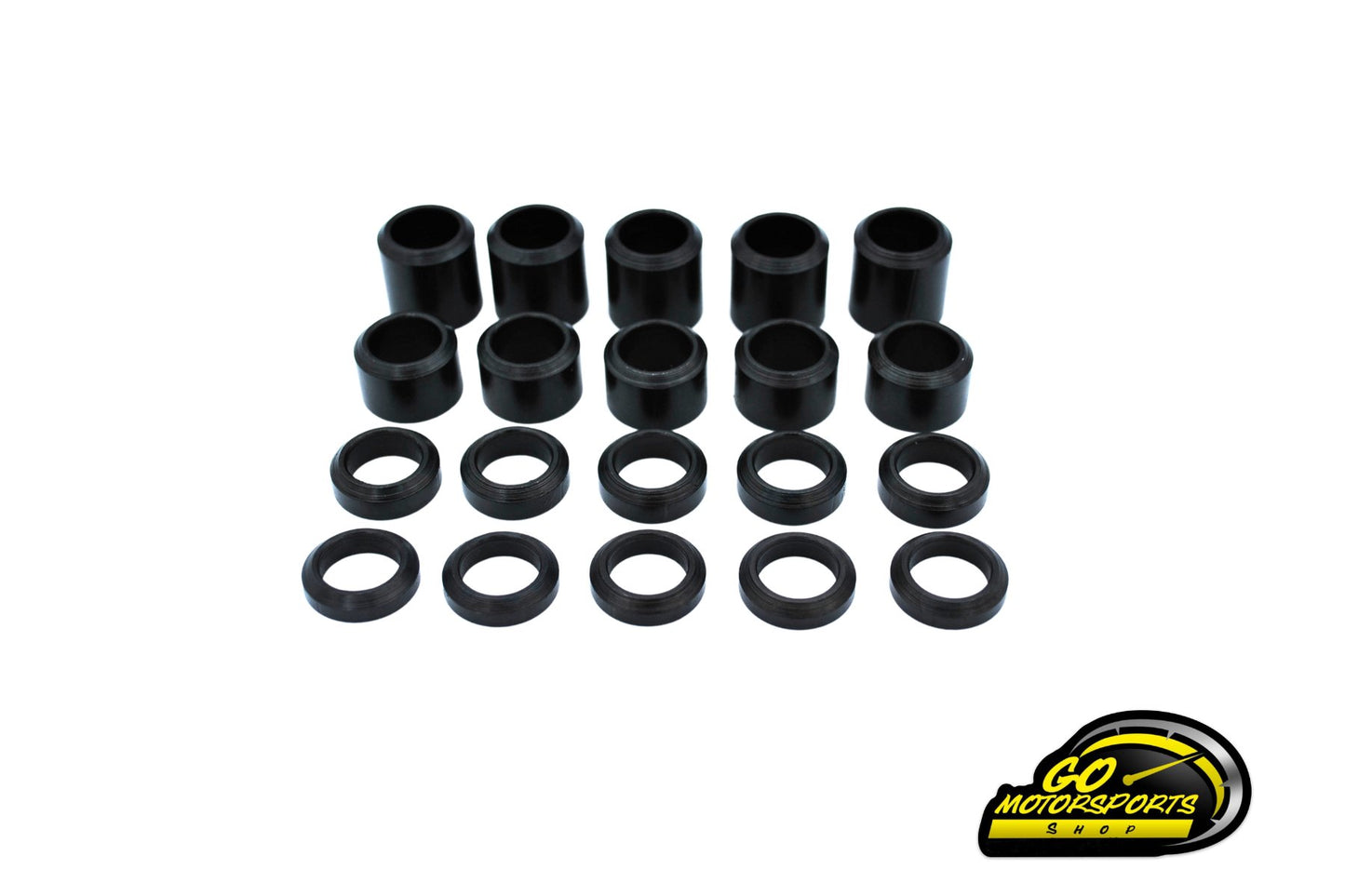 Black Oxide Tapered 1/2” Spacer Kit (20 Pieces) - GO Motorsports Shop