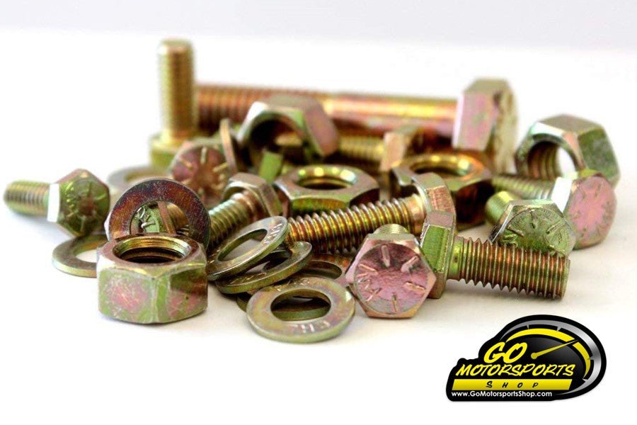 Bolts Washers Nuts | 5/16 - 18 Grade 8 Yellow Steel - GO Motorsports Shop