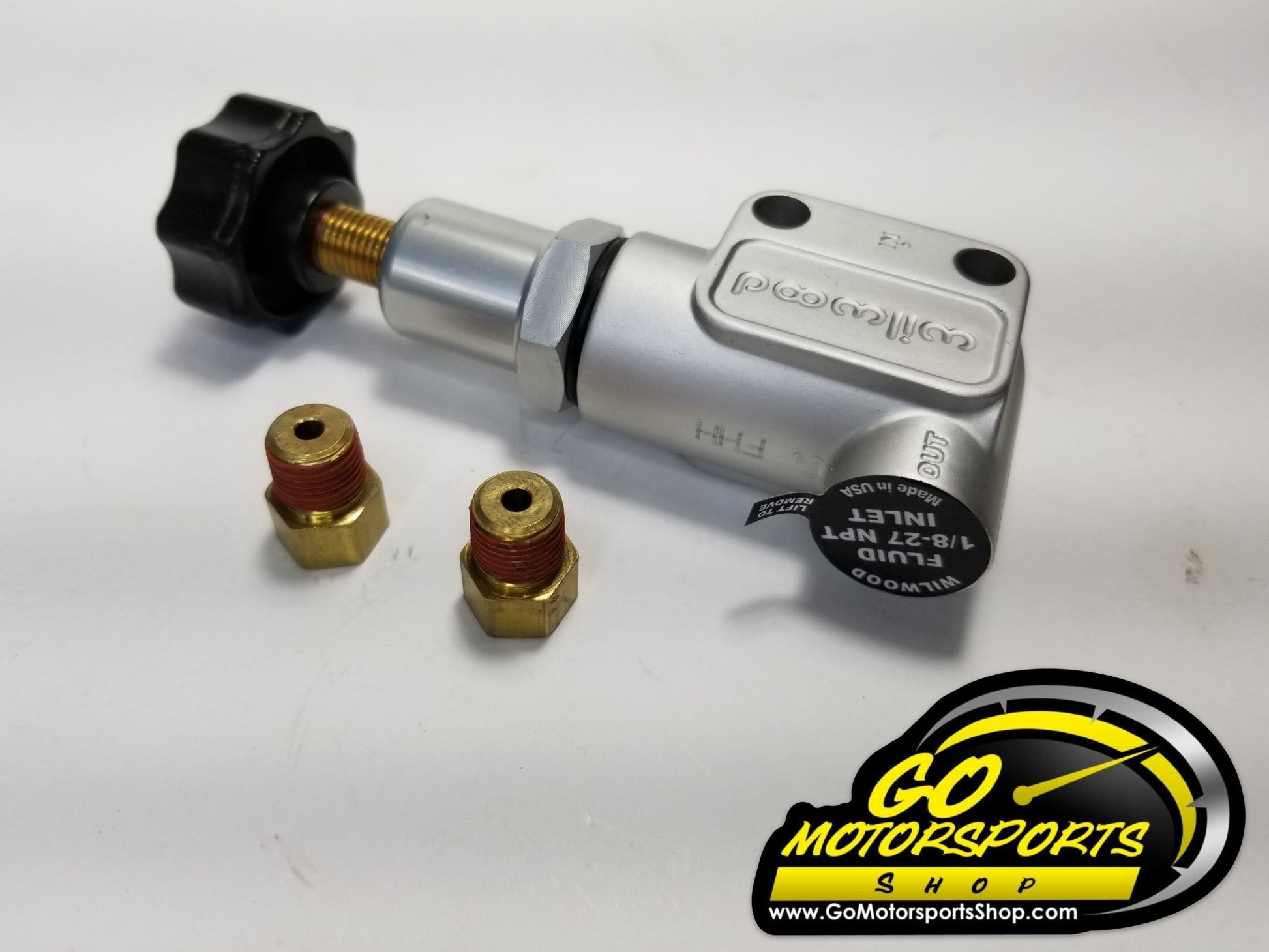 Brake Proportioning Valve Wilwood - Knob Style - GO Motorsports Shop