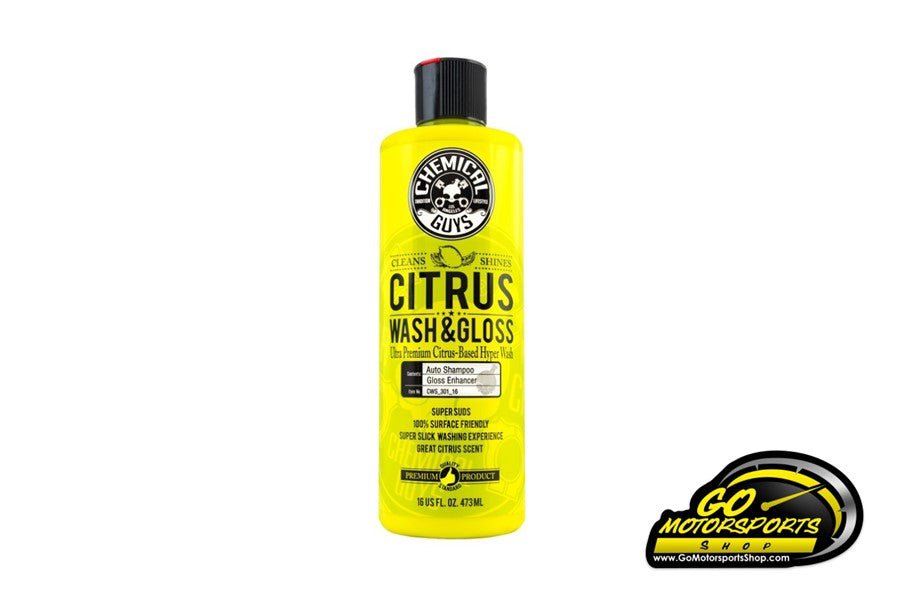 Chemical Guys | Citrus Wash & Gloss Concentrated Car Wash (16oz) - GO Motorsports Shop