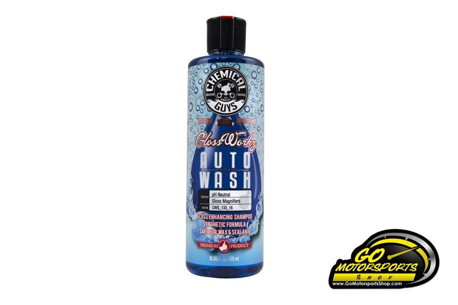 Chemical Guys | Glossworkz Gloss Booster & Paintwork Cleanser Shampoo (16oz) - GO Motorsports Shop