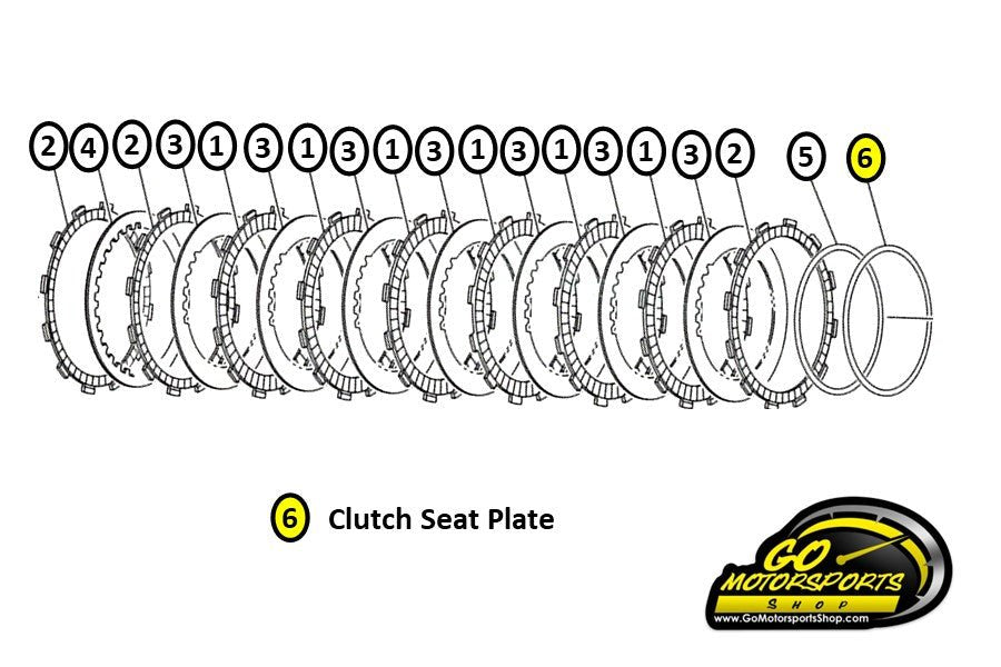 Clutch Seat Plate for FZ09/MT09 | Legend Car - GO Motorsports Shop