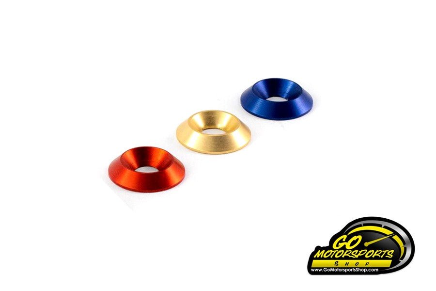 Colored Countersunk Washers (Gold, Blue & Red) / Bolts & Lock Nuts - GO Motorsports Shop