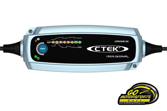 CTEK 12V Lithium US Smart Charger 4.3A | Legend Car / Bandolero - GO Motorsports Shop