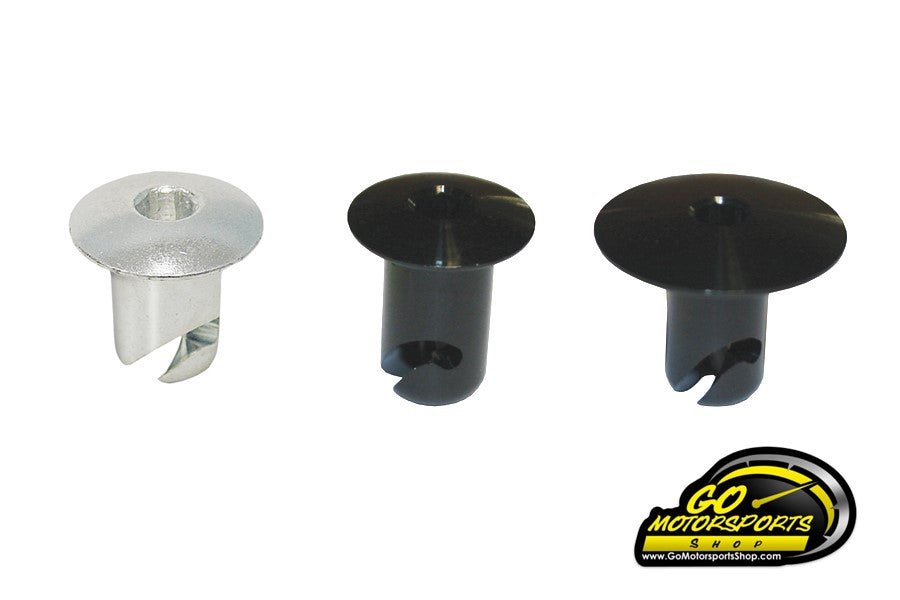 Dzus / Quarter - Turn Panel Fasteners - Allen Head - NOT Undercut (Black / Silver / Big Head) - GO Motorsports Shop