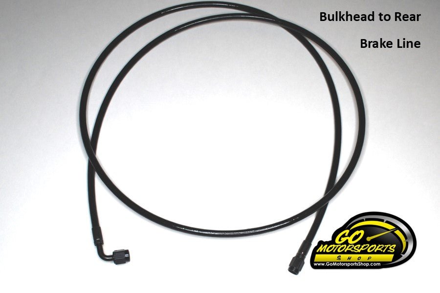 Full Braided Brake Line Kit Individual Lines & Fittings | Legend Car - GO Motorsports Shop