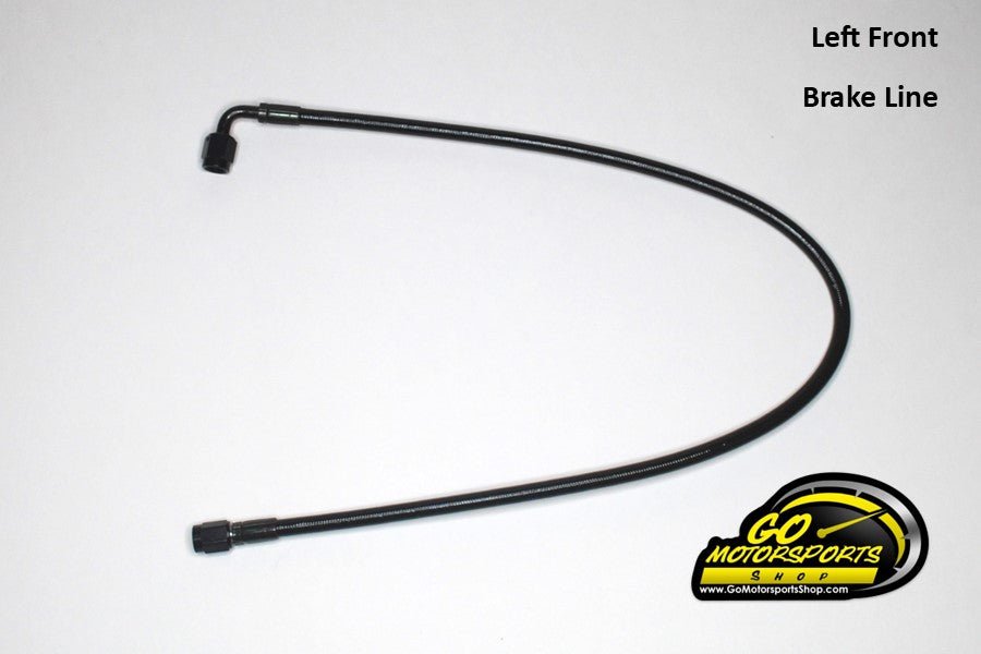 Full Braided Brake Line Kit Individual Lines & Fittings | Legend Car - GO Motorsports Shop