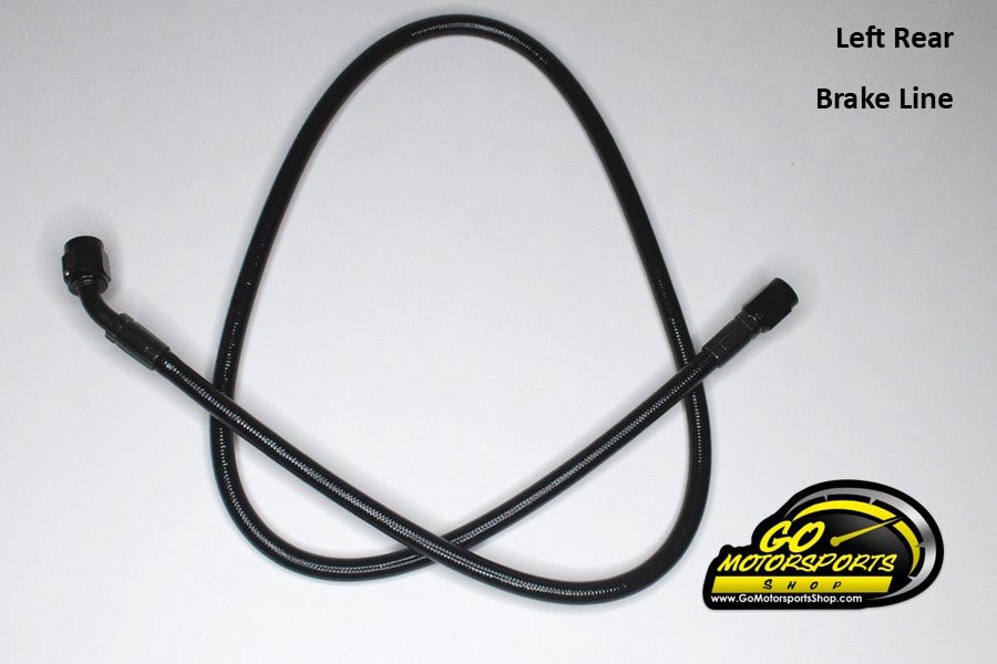 Full Braided Brake Line Kit Individual Lines & Fittings | Legend Car - GO Motorsports Shop