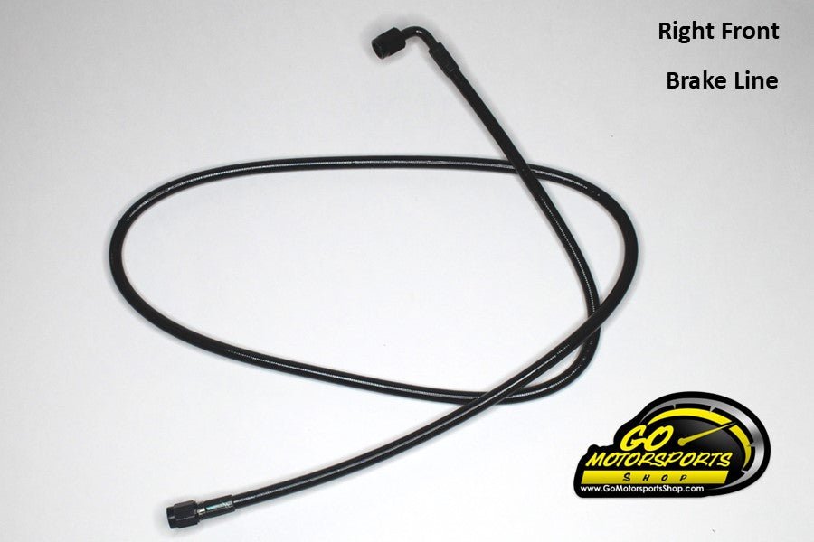 Full Braided Brake Line Kit Individual Lines & Fittings | Legend Car - GO Motorsports Shop