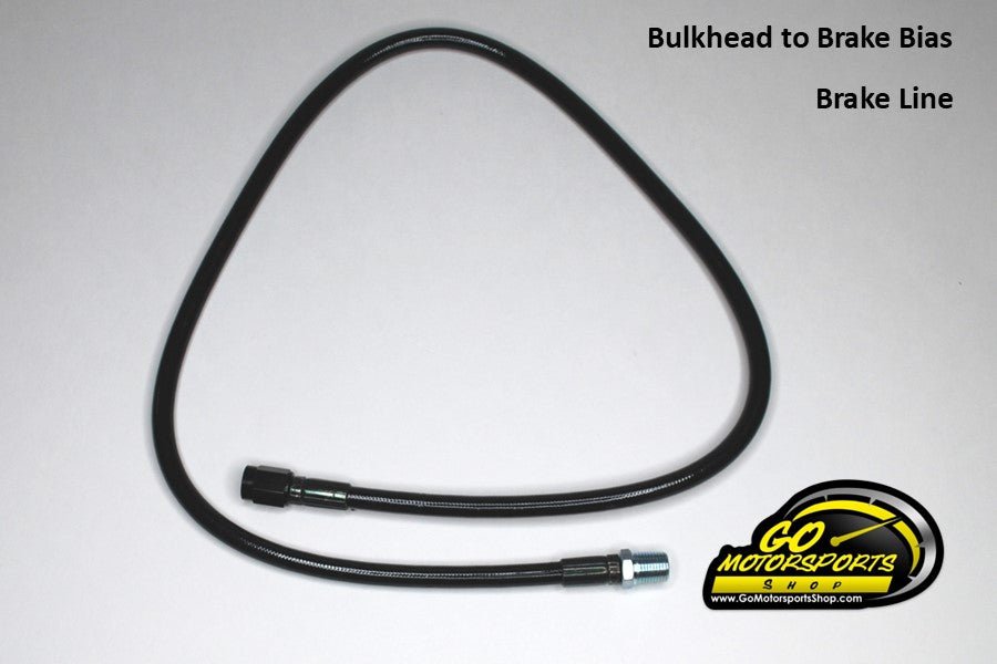 Full Braided Brake Line Kit Individual Lines & Fittings | Legend Car - GO Motorsports Shop