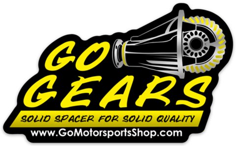 GO Gears Die Cut Decal - GO Motorsports Shop