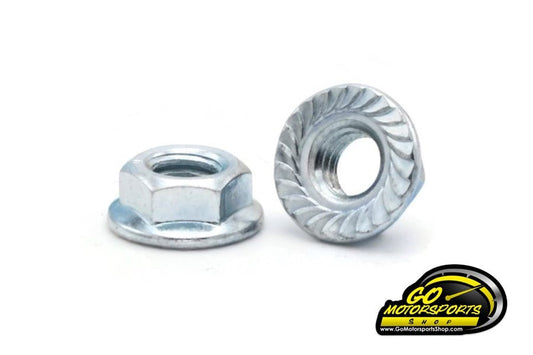 GO Kart | 1/4 - 28 Serrated Flange Nut - GO Motorsports Shop