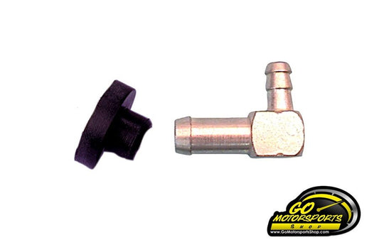 GO Kart | Animal Breather Elbow with Bushing (7/16" Barb) - GO Motorsports Shop