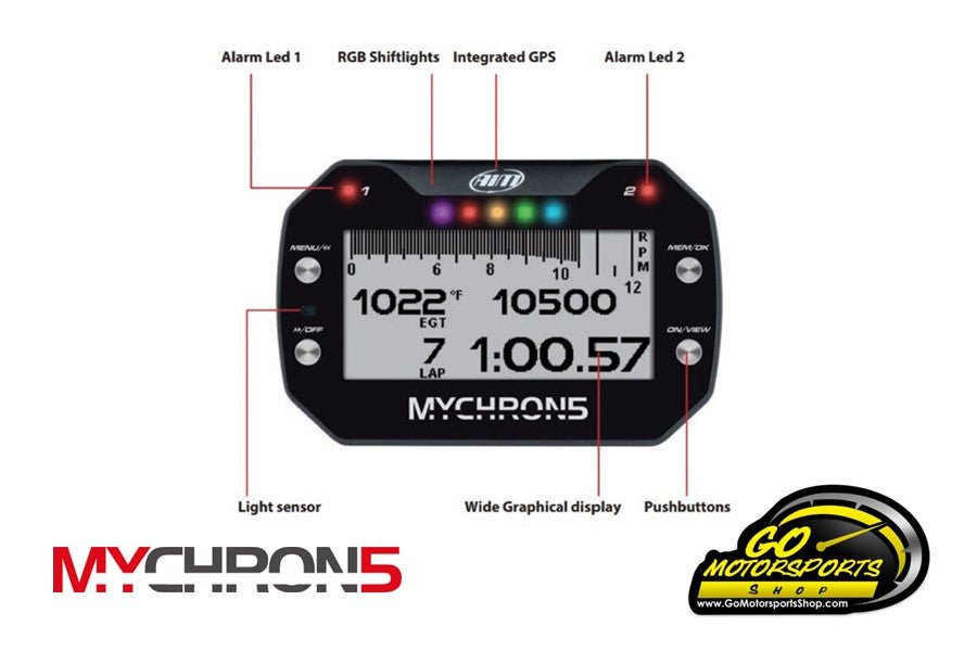 GO Kart | MyChron 5s - 1 Temp EGT Sensor (Exhaust Temp) - GO Motorsports Shop