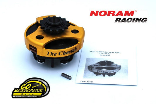 GO Kart | Noram Cheetah Clutch #35 Chain - 2 Disc - 3/4" Shaft (15 Tooth) - GO Motorsports Shop