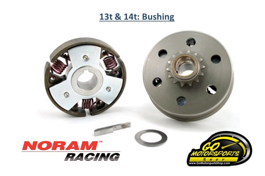 GO Kart | NORAM Star Clutch 1" Shaft #35 Chain (13T - 15T) - GO Motorsports Shop