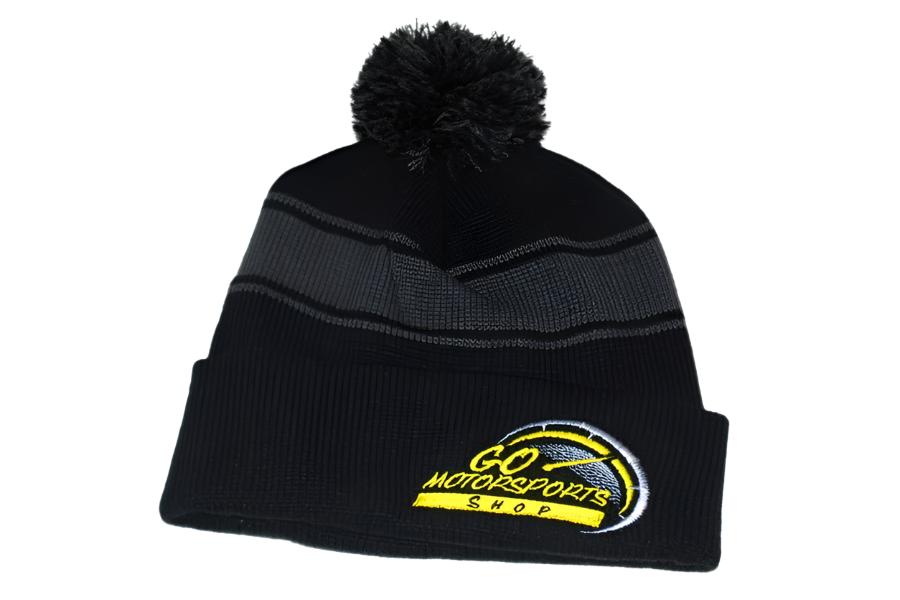 GO Motorsports Shop Winter Beanie Pom Pom - GO Motorsports Shop