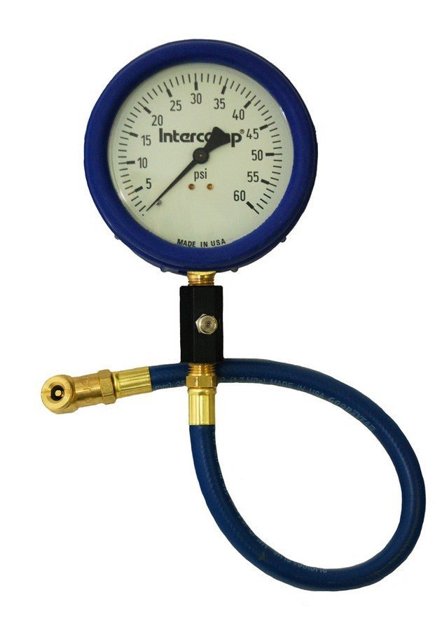 Intercomp Air Pressure Gauge 0 - 60, 4" Face - GO Motorsports Shop