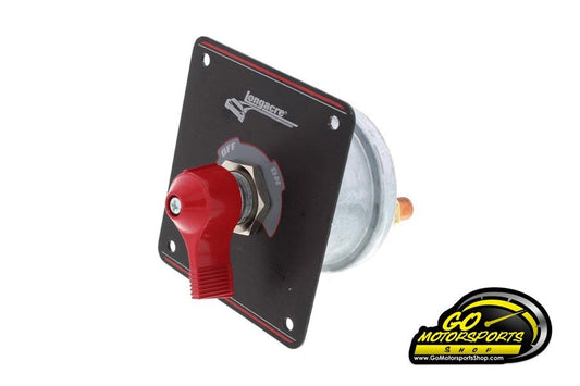 Longacre Battery Disconnect Panel Black 4 Post - GO Motorsports Shop