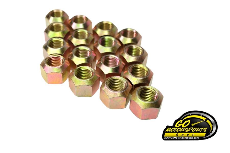 Lug Nut "Lightweight" | Legend Car (Black / Gold / Silver) - GO Motorsports Shop