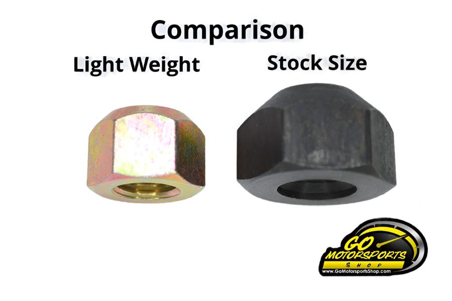 Lug Nut "Lightweight" | Legend Car (Black / Gold / Silver) - GO Motorsports Shop