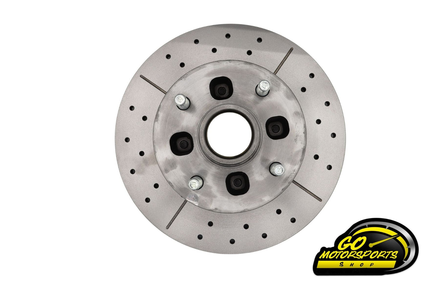 Machined True Legend Car Cryo Treated Slotted MBM Brake Rotor & Hub - GO Motorsports Shop