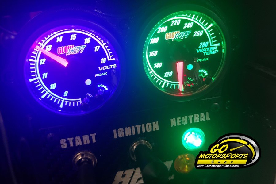 Oil Pressure Gauge | High Low Warning MultiColor Gauge - GO Motorsports Shop