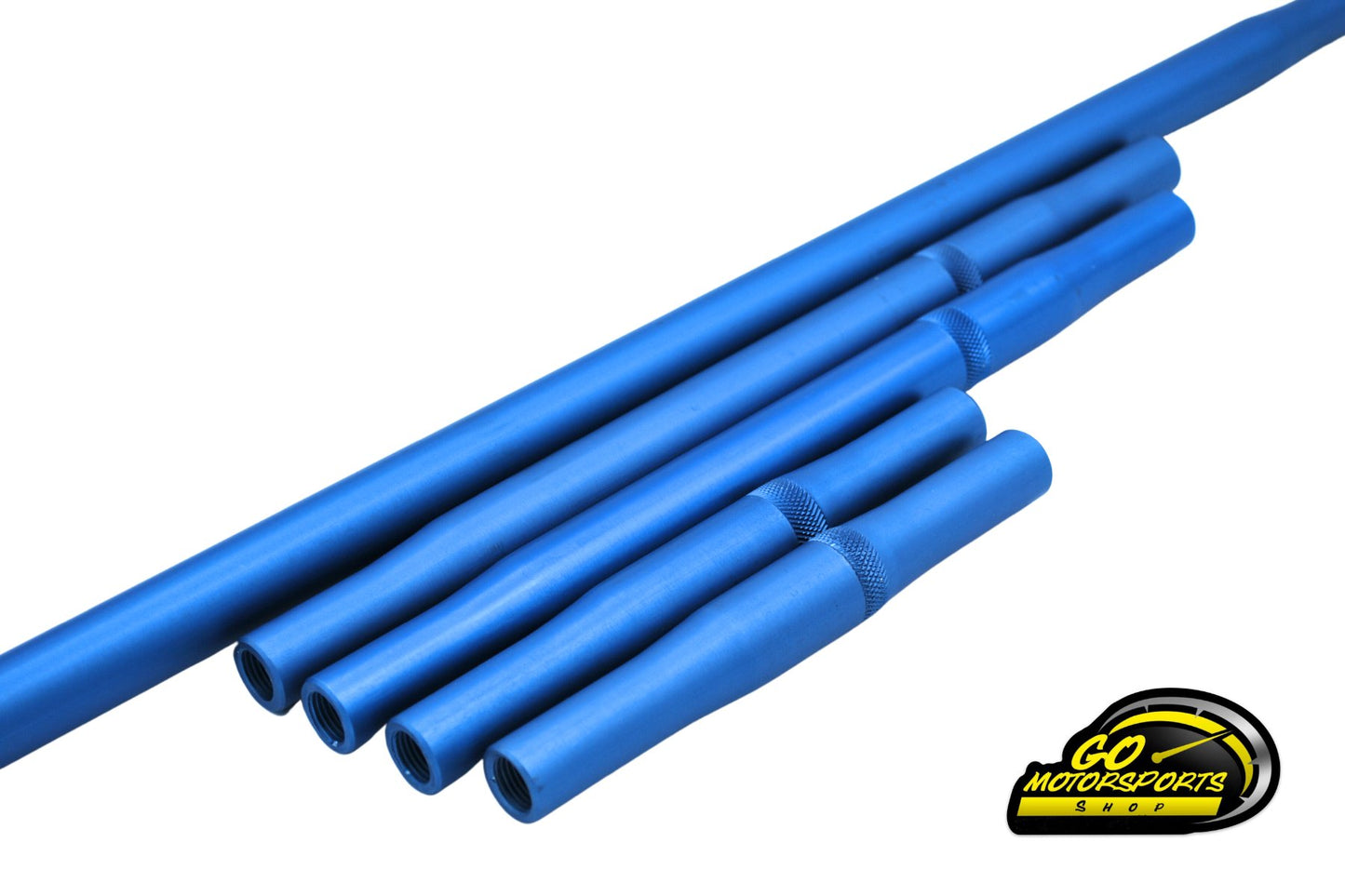 Radius Rod Package, Blue Anodized | Legend Car - GO Motorsports Shop