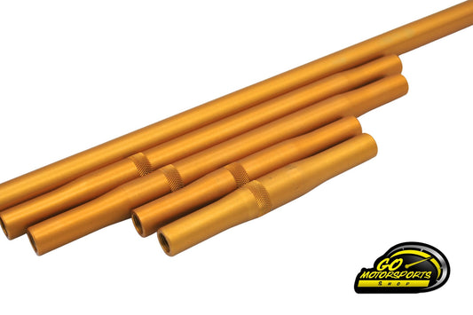 Radius Rod Package, Gold Anodized | Legend Car - GO Motorsports Shop