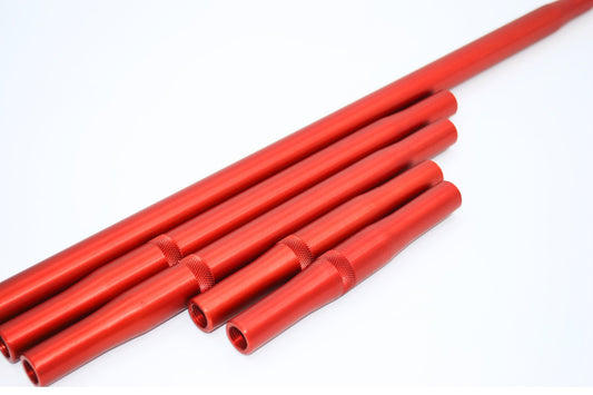 Radius Rod Package, Red Anodized | Legend Car - GO Motorsports Shop