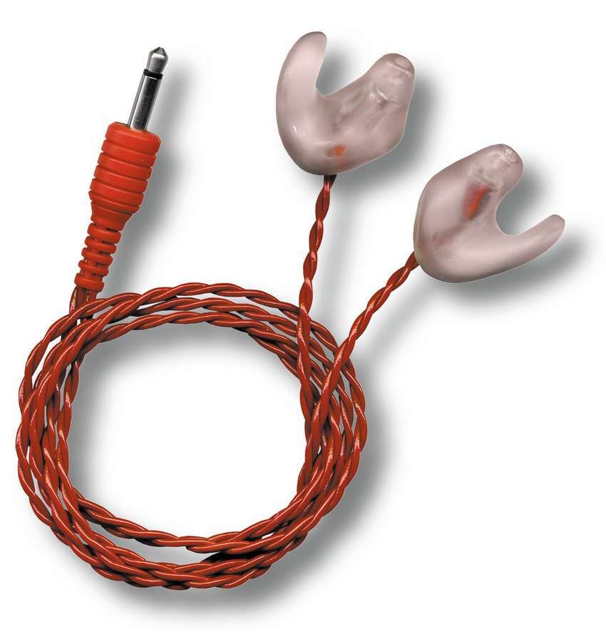 R.E. Racing Electronics | Ear Mold - Semi Custom Mono with 18" Cord - GO Motorsports Shop