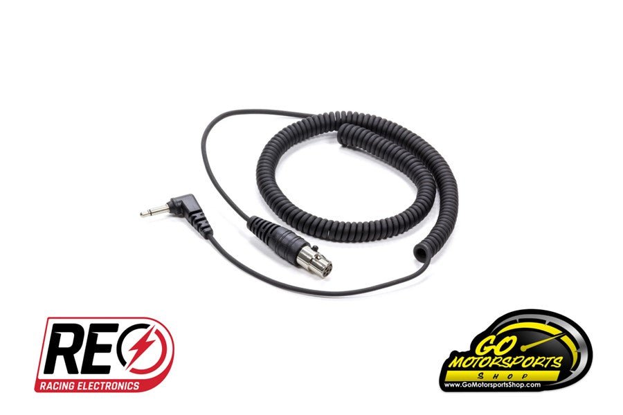 R.E. Racing Electronics | Headset Cable - Listen Only 1/8" Male Mono to 5 - PIN - GO Motorsports Shop