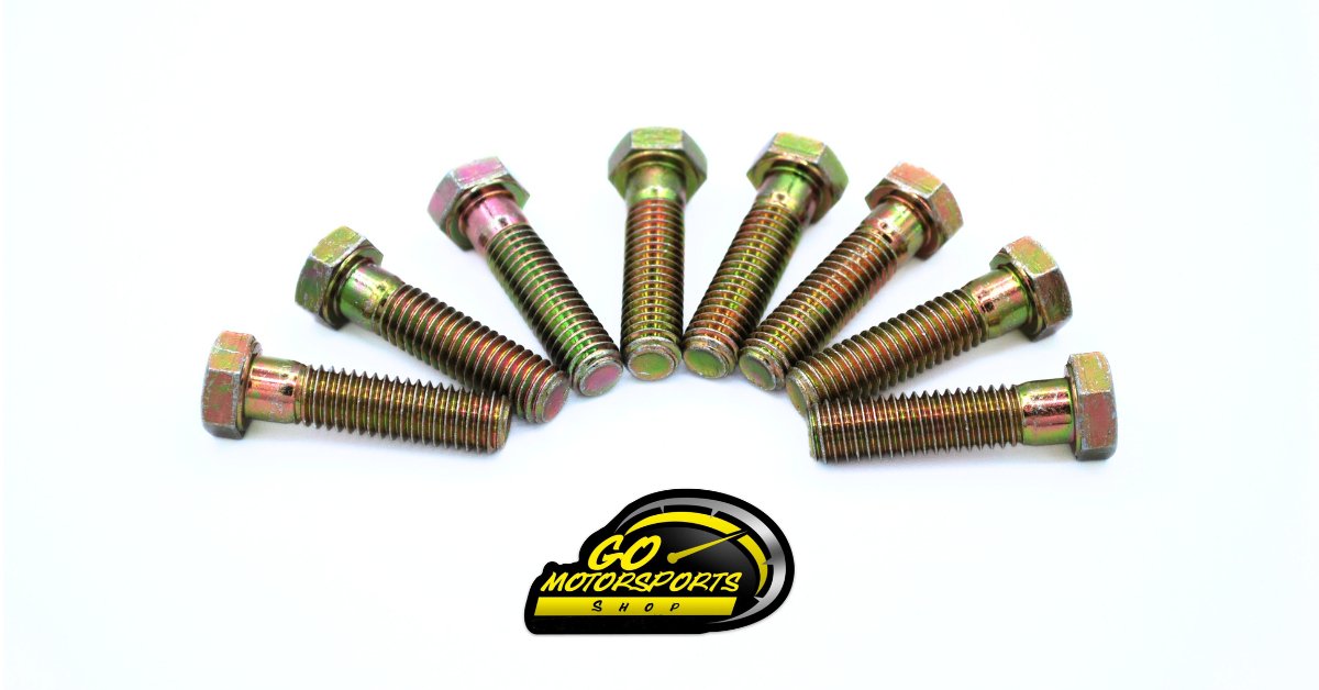 Rear Backing Plate (Axle) Bolt - USLCI Stock (Kit of 8) | Legend Car - GO Motorsports Shop