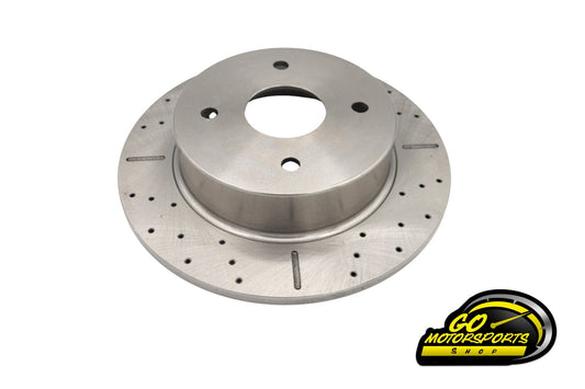 Rear Brake Rotor Slotted MBM | Legend Car - GO Motorsports Shop