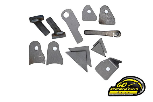 Rearend Double Shear COMPLETE Bracket Kit (600 Housing) | Legend Car - GO Motorsports Shop