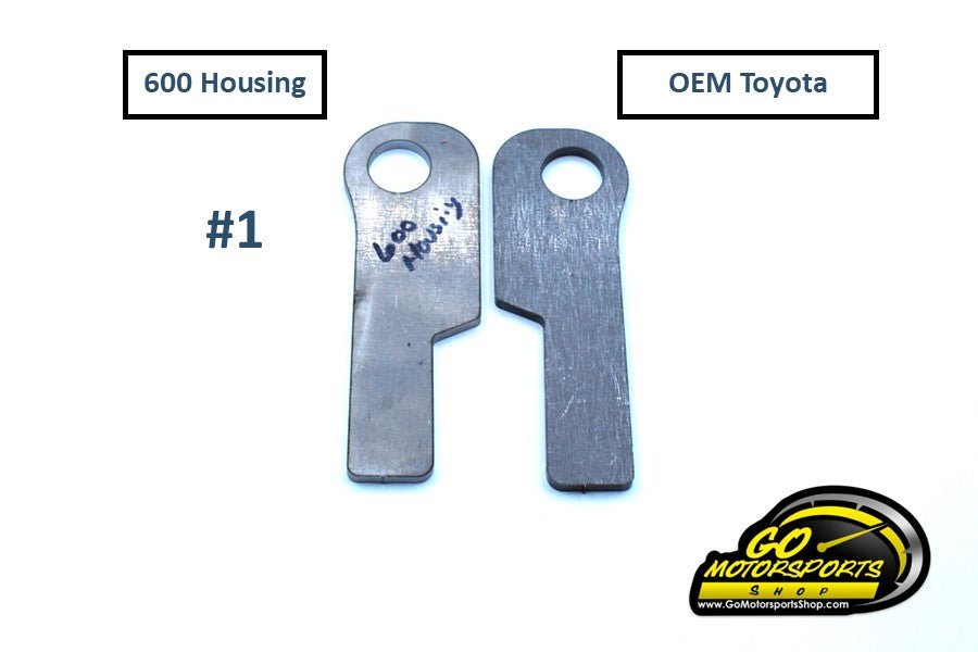 Rearend Double Shear COMPLETE Bracket Kit (Toyota OEM Housing) | Legend Car - GO Motorsports Shop