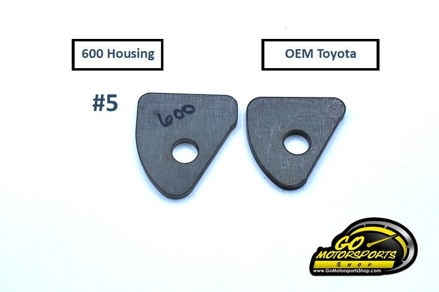 Rearend Double Shear COMPLETE Bracket Kit (Toyota OEM Housing) | Legend Car - GO Motorsports Shop