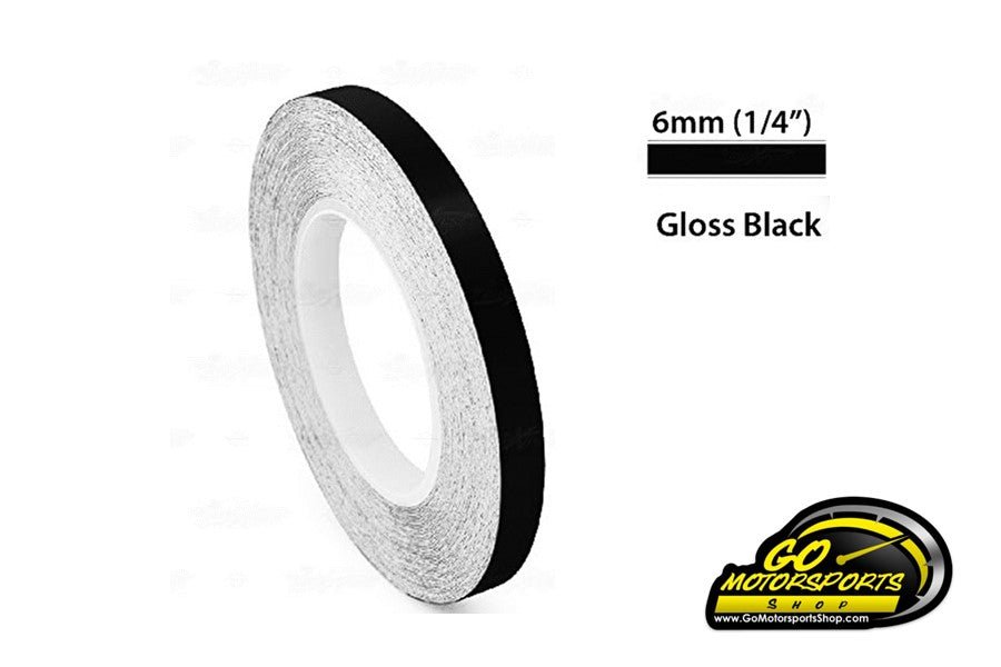 Roll of Pinstriping Tape (Gloss Black) | Legend Car Wheel - GO Motorsports Shop